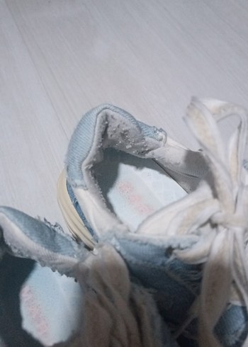 Mavi Denim Bağcıklı Platform Kadın Spor Ayakkabı - Görsel 4