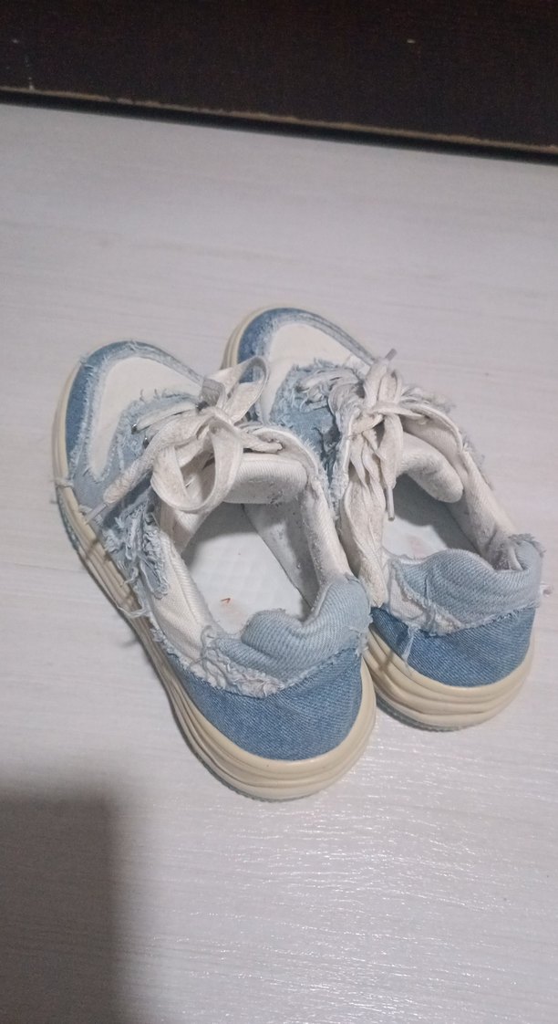 Mavi Denim Bağcıklı Platform Kadın Spor Ayakkabı - Görsel 3