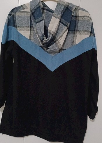 Düğmeli V Yaka Salaş Hamile Hırkası - Görsel 6