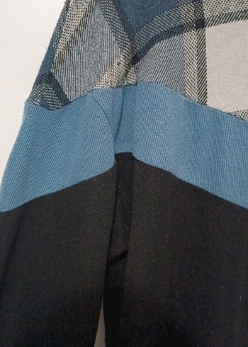 Düğmeli V Yaka Salaş Hamile Hırkası - Görsel 5