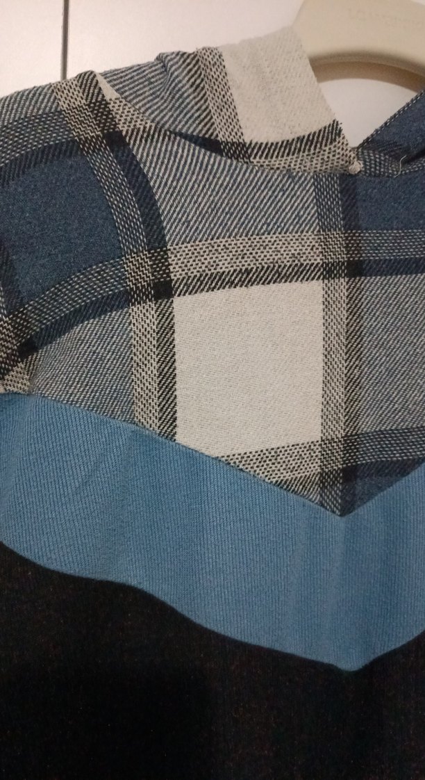 Düğmeli V Yaka Salaş Hamile Hırkası - Görsel 4