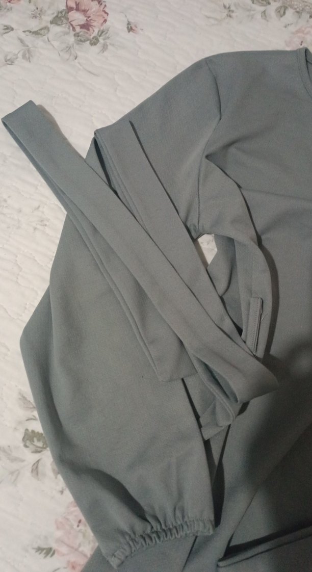 Gri Kadın Rahat Kesim Uzun Eşofman Takımı - Görsel 5