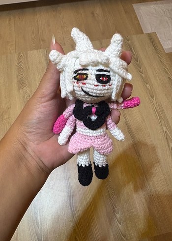 Tasarımcı Angel dust anahtarlık