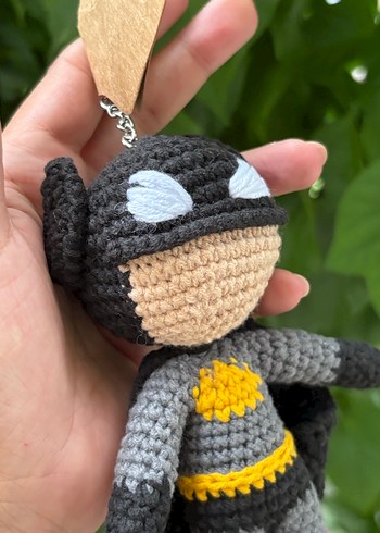 Beden El Yapımı Örgü Batman Anahtarlık / Oyuncak