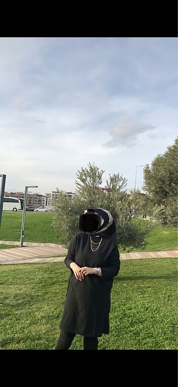 Siyah Triko Tunik