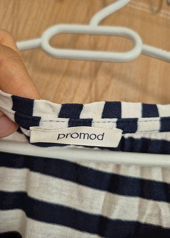 38 Beden Promod Çizgili Tişört