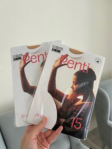 m Beden Penti 15den parlak ince kilotlu çorap