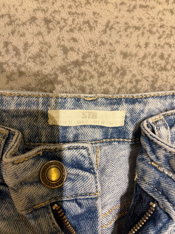 Açık Mavi Yüksek Bel Denim Jean — görsel 3/4
