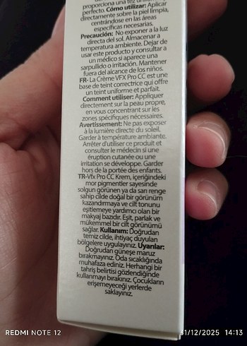 farmasi renk eşitleyici CC krem - Görsel 2