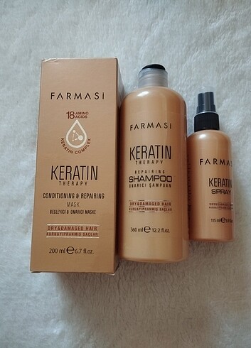 Farmasi keratin set