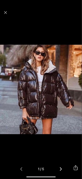 Mango oversize dolgulu mont