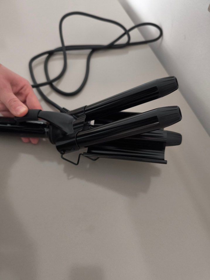 Siyah Saç Şekillendirici wag maşa - Görsel 2