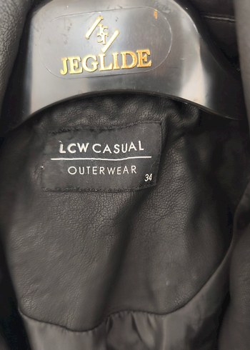 Siyah Deri Ceket - Görsel 3