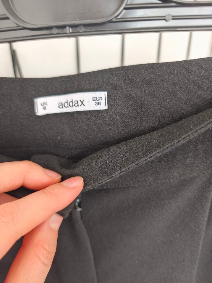 Siyah Regular Fit Kadın Kumaş Pantolon - Görsel 2