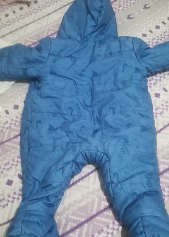 LC Waikiki Bebek Erkek Mavi Örgü Polar Tulum