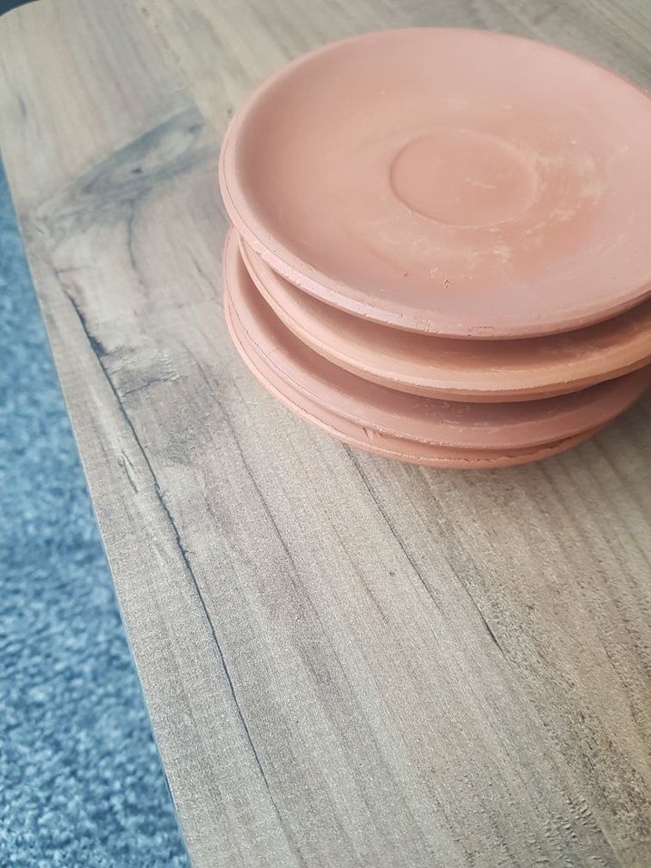 Bej Toprak Kase Seti 6 tane - Görsel 5