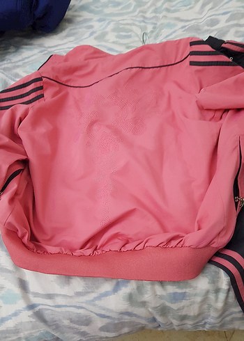 Pembe Fermuarlı Kadın Eşofman Takımı adidas - Görsel 4