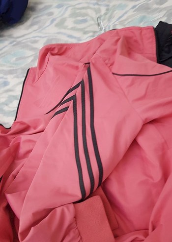Pembe Fermuarlı Kadın Eşofman Takımı adidas - Görsel 5