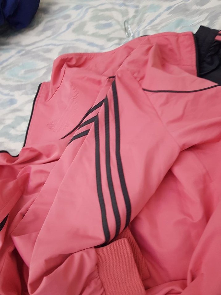 Pembe Fermuarlı Kadın Eşofman Takımı adidas - Görsel 5