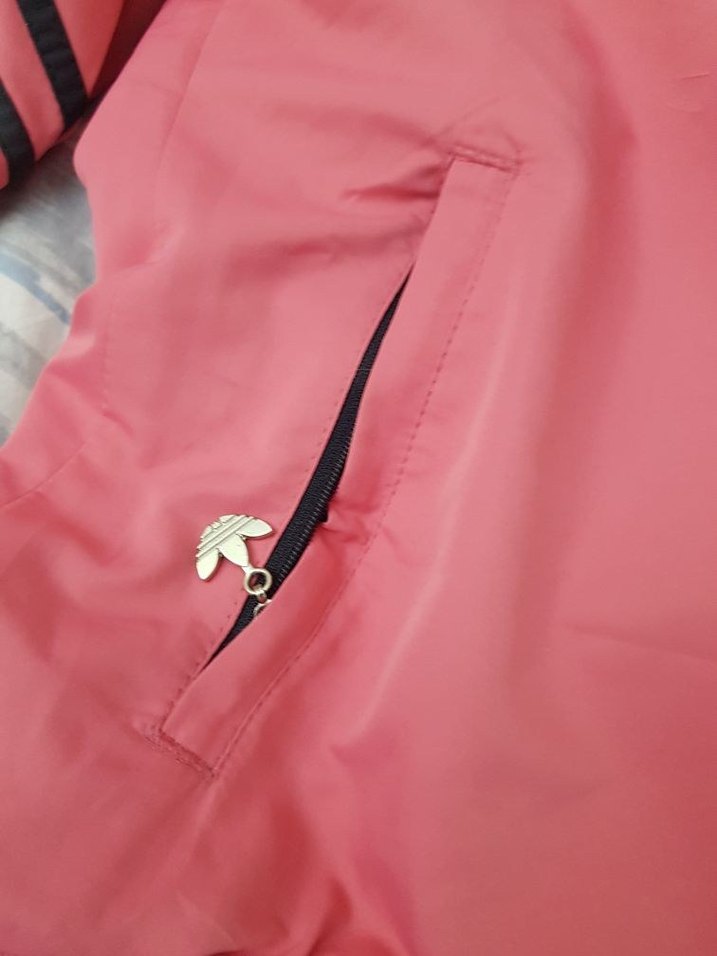 Pembe Fermuarlı Kadın Eşofman Takımı adidas - Görsel 2