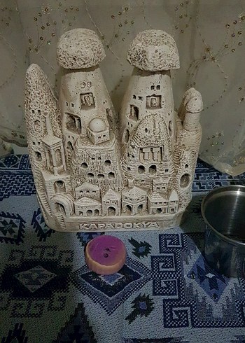 Beyaz Kapadokya Temalı Biblo - Görsel 2