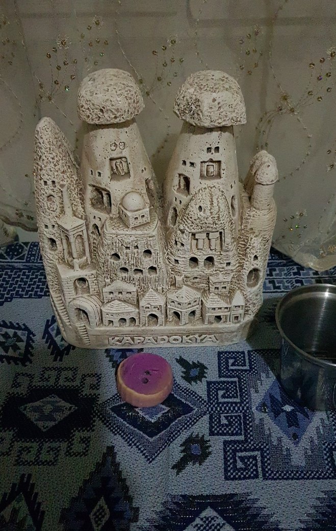 Beyaz Kapadokya Temalı Biblo - Görsel 2