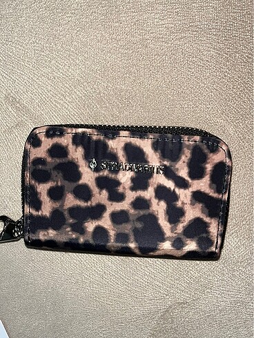 Stradivarius Leopar Cüzdan