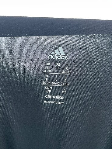 s Beden siyah Renk Adidas T-shirt %70 İndirimli.