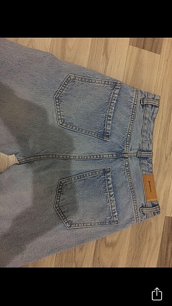 xs Beden mavi Renk stradivarius jean