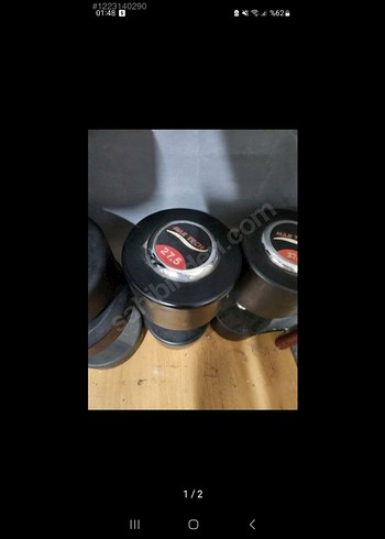 27,5 kg dambıl max tech
