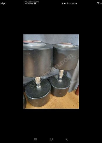 27,5 kg dambıl max tech