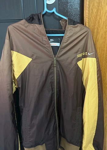 Siyah-Kahverengi Fermuarlı Erkek Yağmurluk - Görsel 2