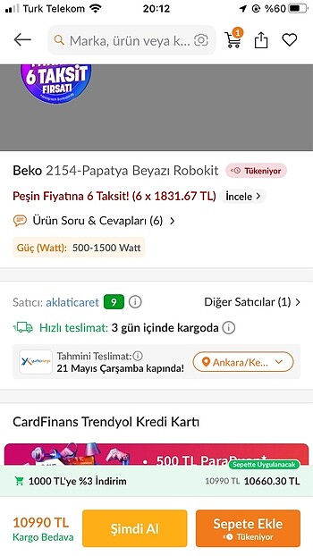 Beko Muftak robotu