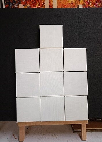 10×10 pro. Tuval 10 adet