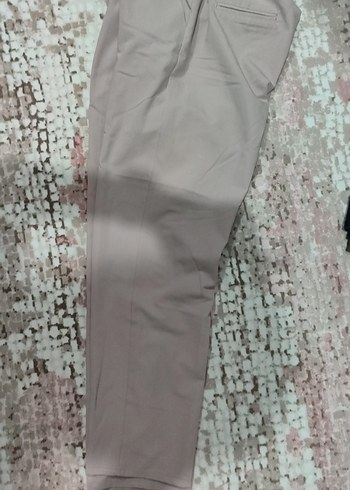 Bej Regular Fit Kadın Kumaş Pantolon