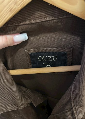Quzu Kahverengi Kot Ceket - Görsel 4