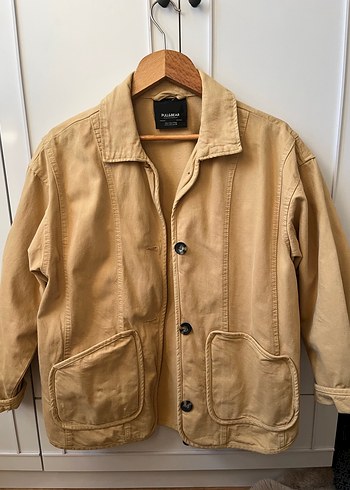Pullbear Camel Oversize Ceket - Görsel 3