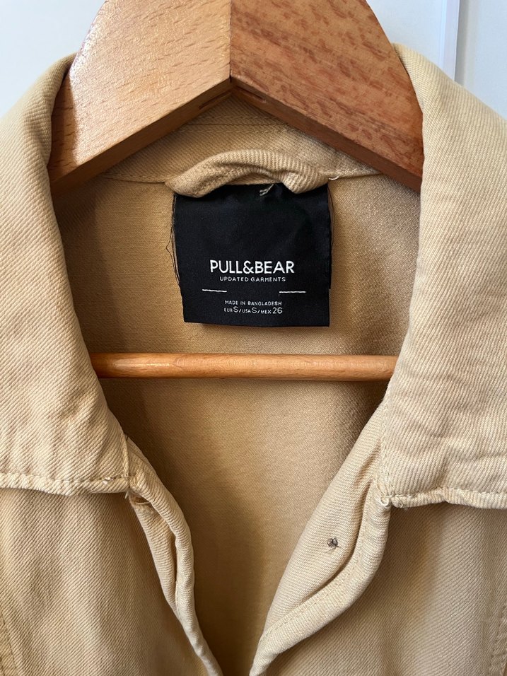 Pullbear Camel Oversize Ceket - Görsel 5