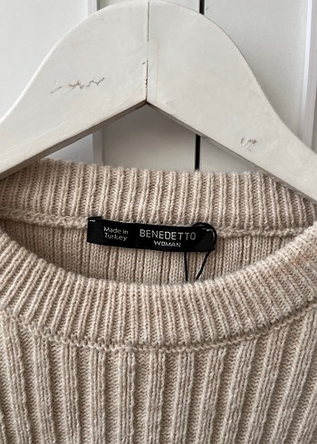 Bej Örgü Salaş Kazak - Görsel 7