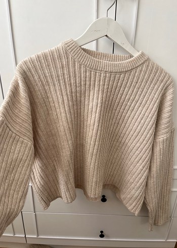 Bej Örgü Salaş Kazak - Görsel 5