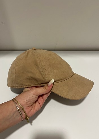 Camel Süet Hm Şapka - Görsel 3
