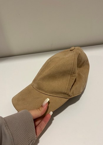 Camel Süet Hm Şapka - Görsel 2