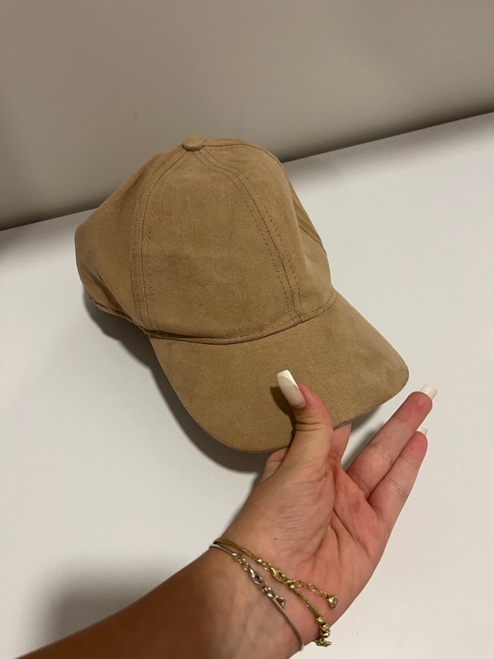 Camel Süet Hm Şapka - Görsel 5