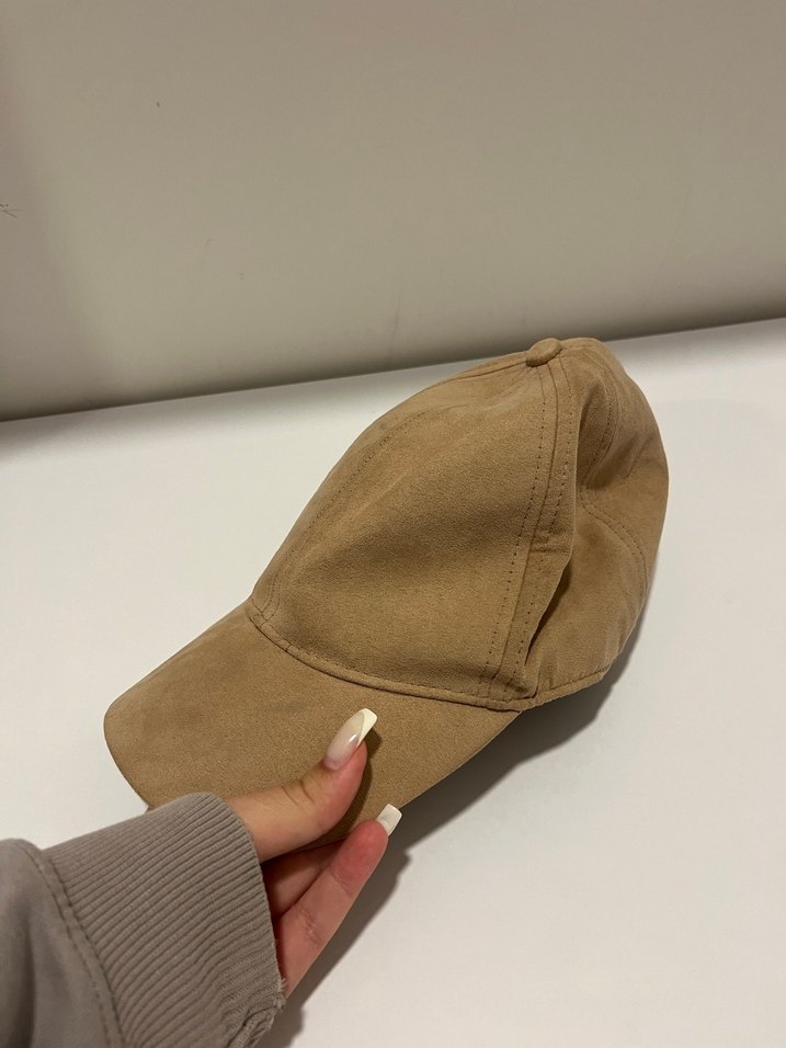 Camel Süet Hm Şapka - Görsel 2