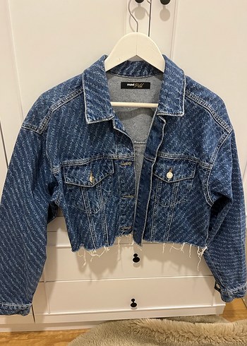 Mavi Marka Oversizve Crop Kot Ceket - Görsel 2