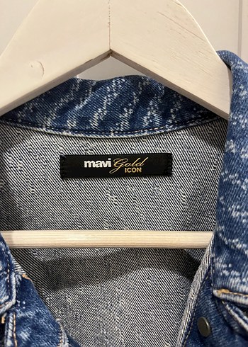 Mavi Marka Oversizve Crop Kot Ceket - Görsel 5