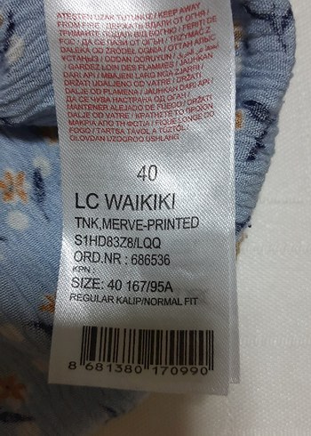 Mavi Bağlama Desenli Pamuklu Midi Tunik - Görsel 4