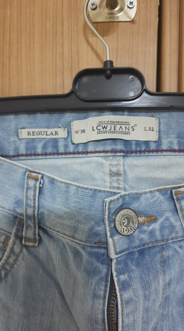 Gri Mavi Kadın Denim Pantolon - Görsel 2