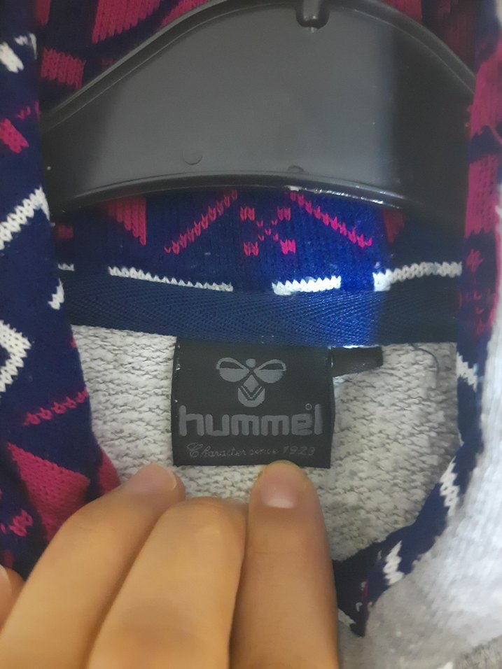 Nakış Detaylı Kapüşonlu Gri Sweatshirt - Görsel 2