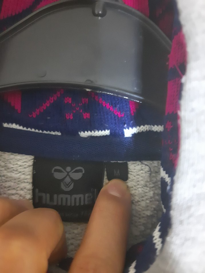 Nakış Detaylı Kapüşonlu Gri Sweatshirt - Görsel 3